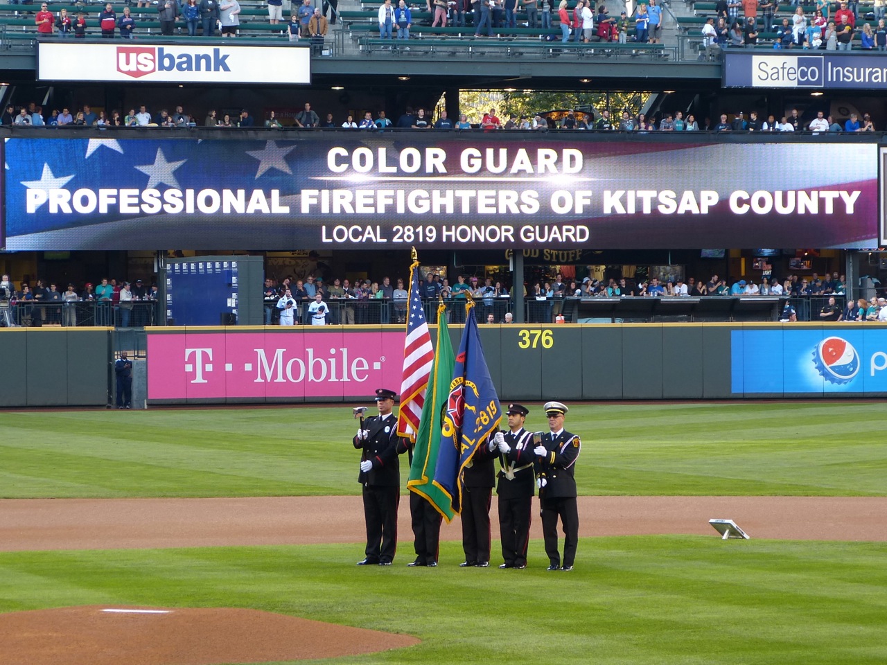 Local 2819 marching in a parade